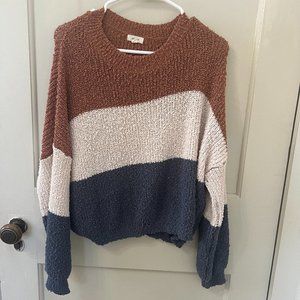 Knit Thick Striped Sweater